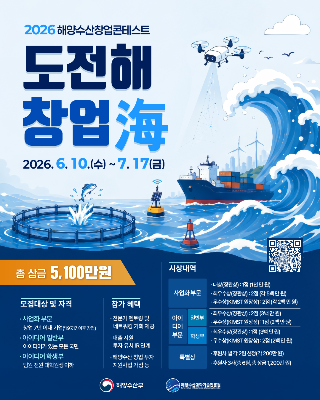 2026 해양수산 창업 콘테스트 (~7/17)